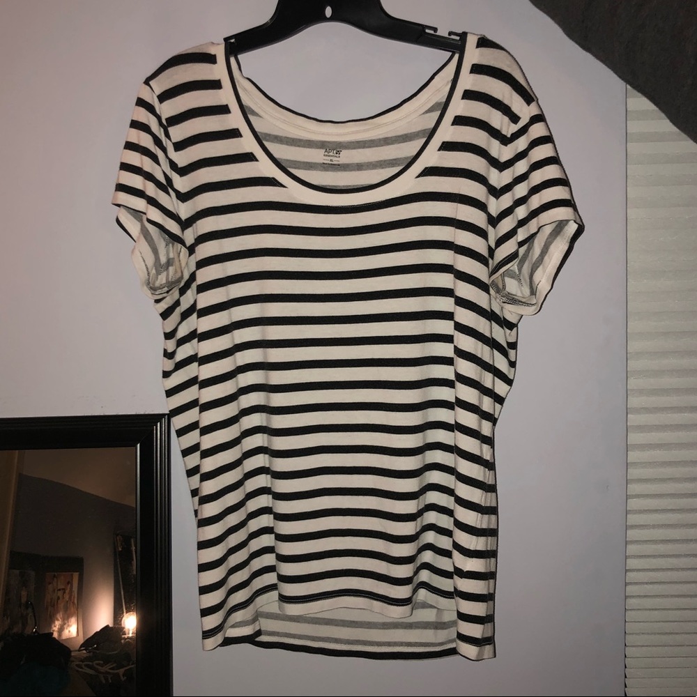striped tee